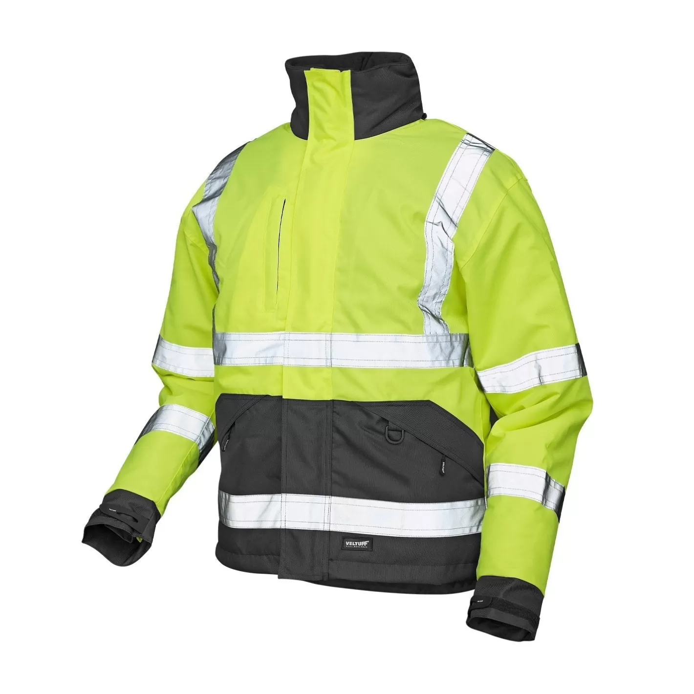 deluxe_waterproof_hivis_jacket_2.webp Fashion VELTUFF Deluxe Waterproof Hi-Vis Jacket