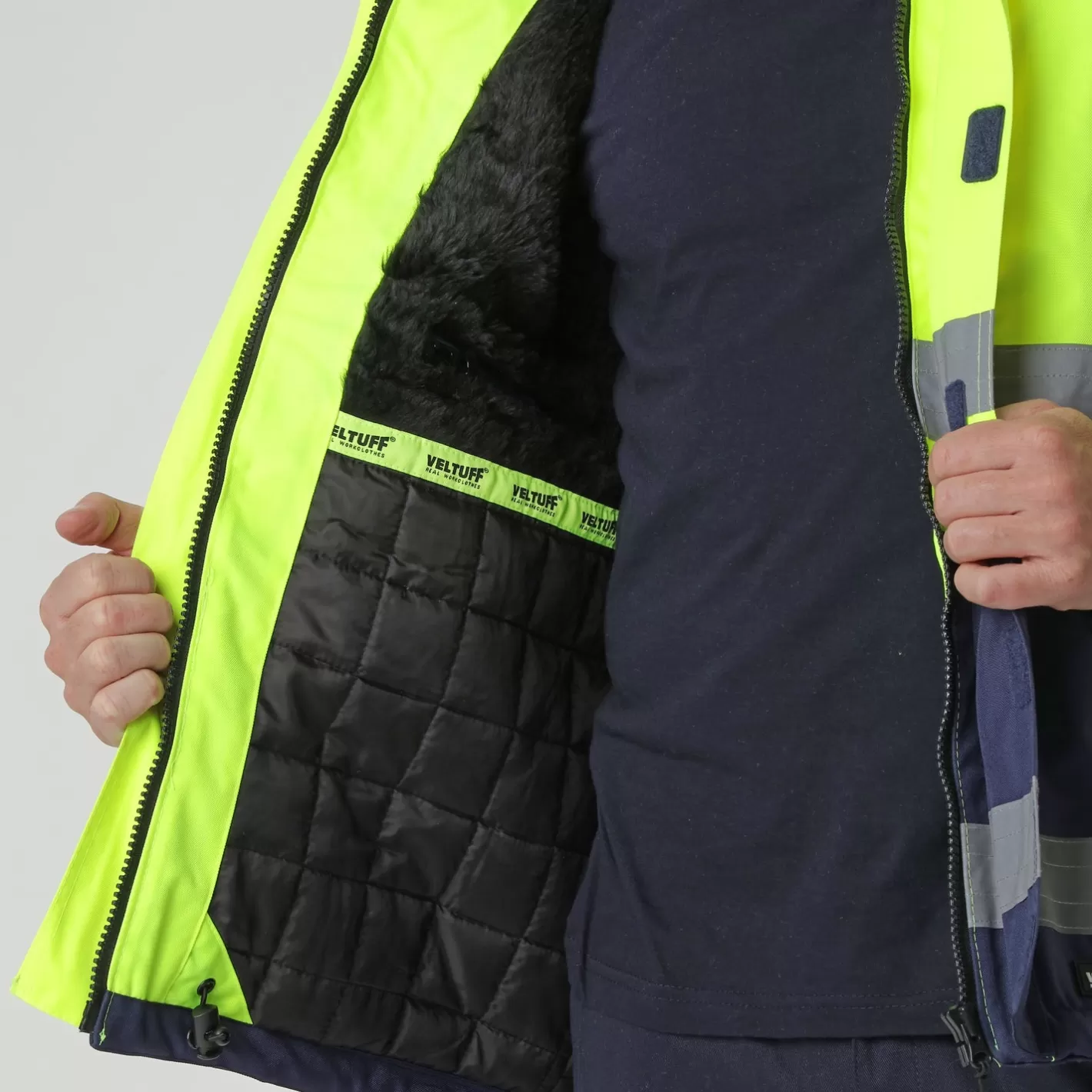 deluxe_waterproof_hivis_jacket_6.webp Fashion VELTUFF Deluxe Waterproof Hi-Vis Jacket