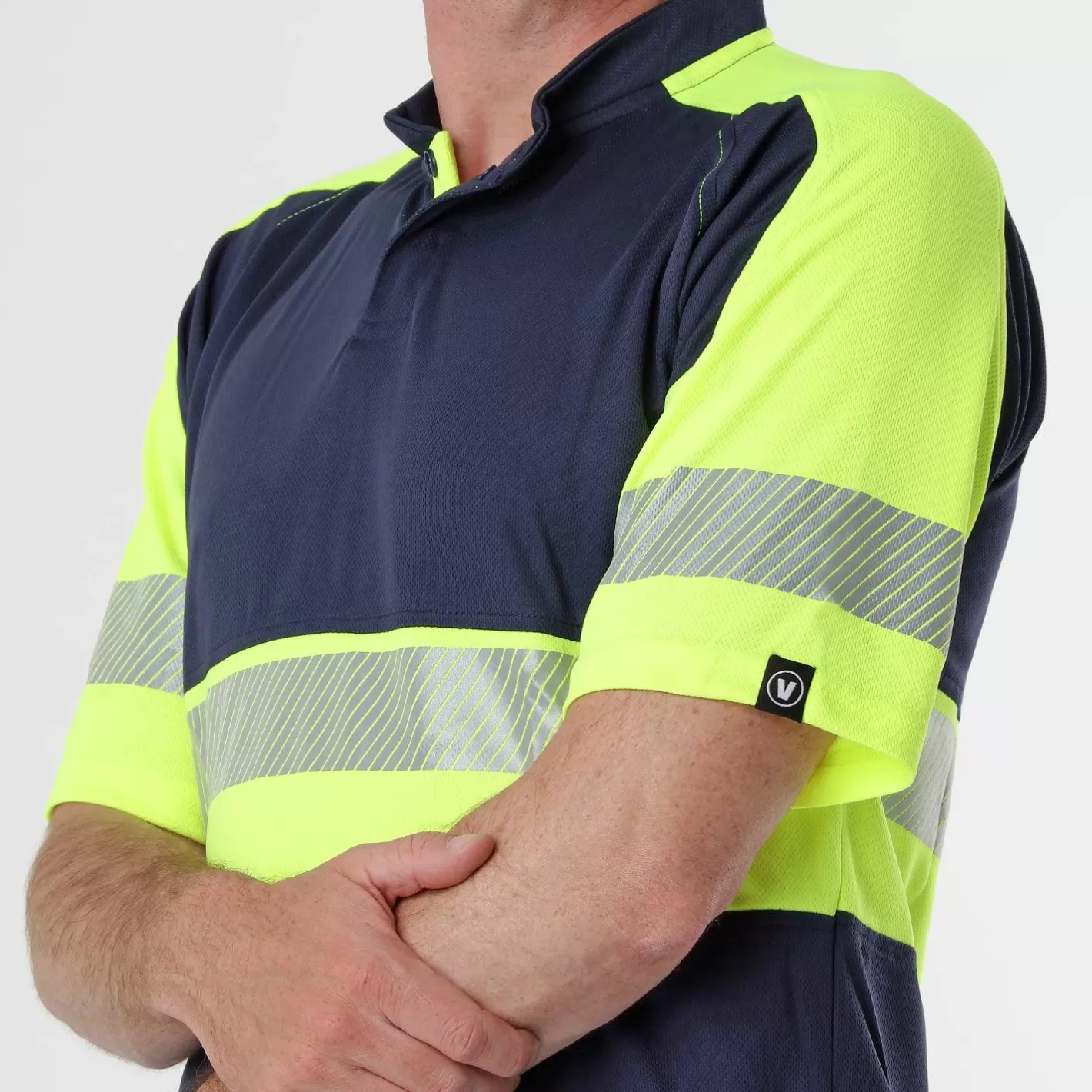 protex_reflex_tshirt_4.webp Discount VELTUFF Protex1 Reflex T-Shirt Navy / Yellow
