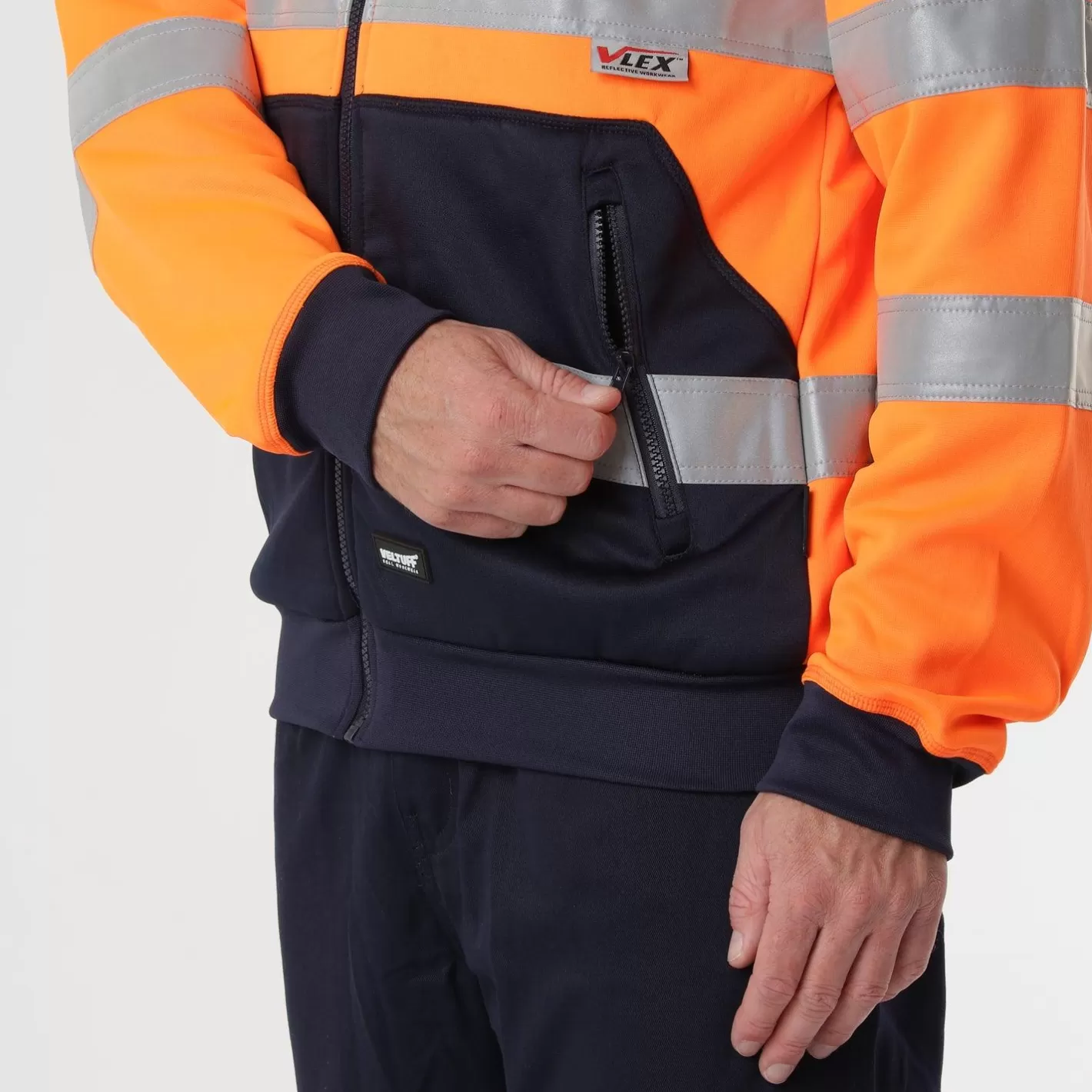 reflex_hivis_full_zip_hoodie_6.webp Flash Sale VELTUFF Reflex Hi-Vis Full Zip Hoodie
