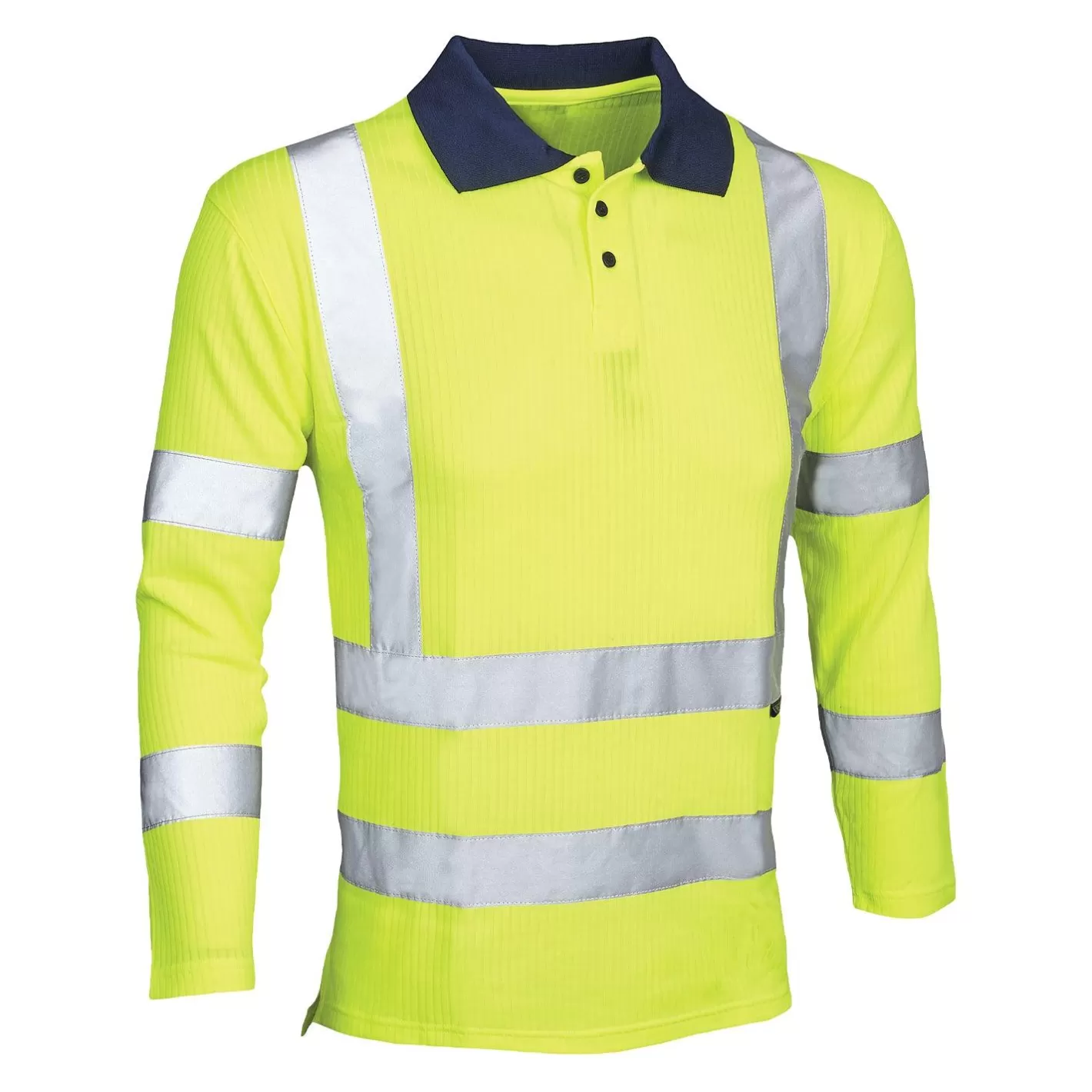Shop VELTUFF Reflex Hi-Vis Long Sleeved Polo Shirt